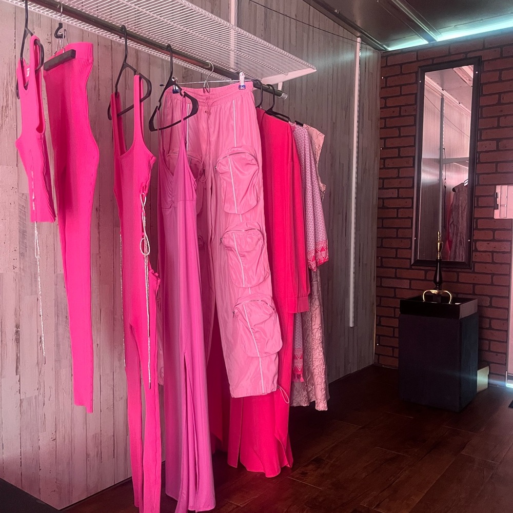 Vibrant Pink Clothing Collection